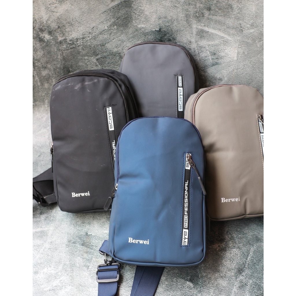 TAS SELEMPANG PRIA ANTI AIR / SLING BAG PRIA WATERPROOF / SLING BAG PROFESSIONAL - 899-8