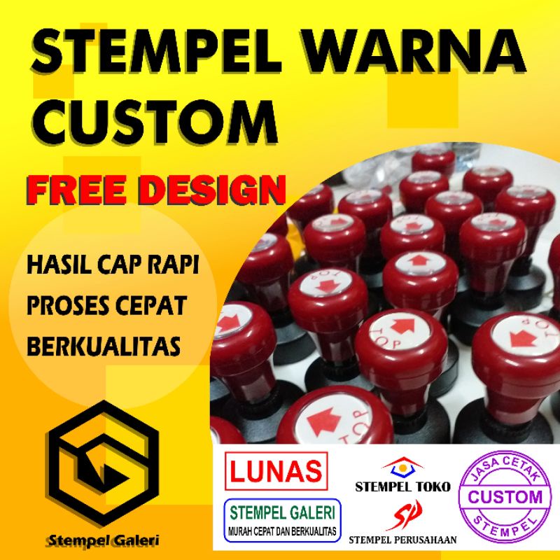 

STEMPEL WARNA BULAT CUSTOM