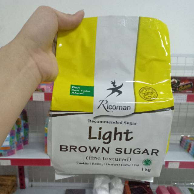 

Ricoman Light Brown Sugar 1kg