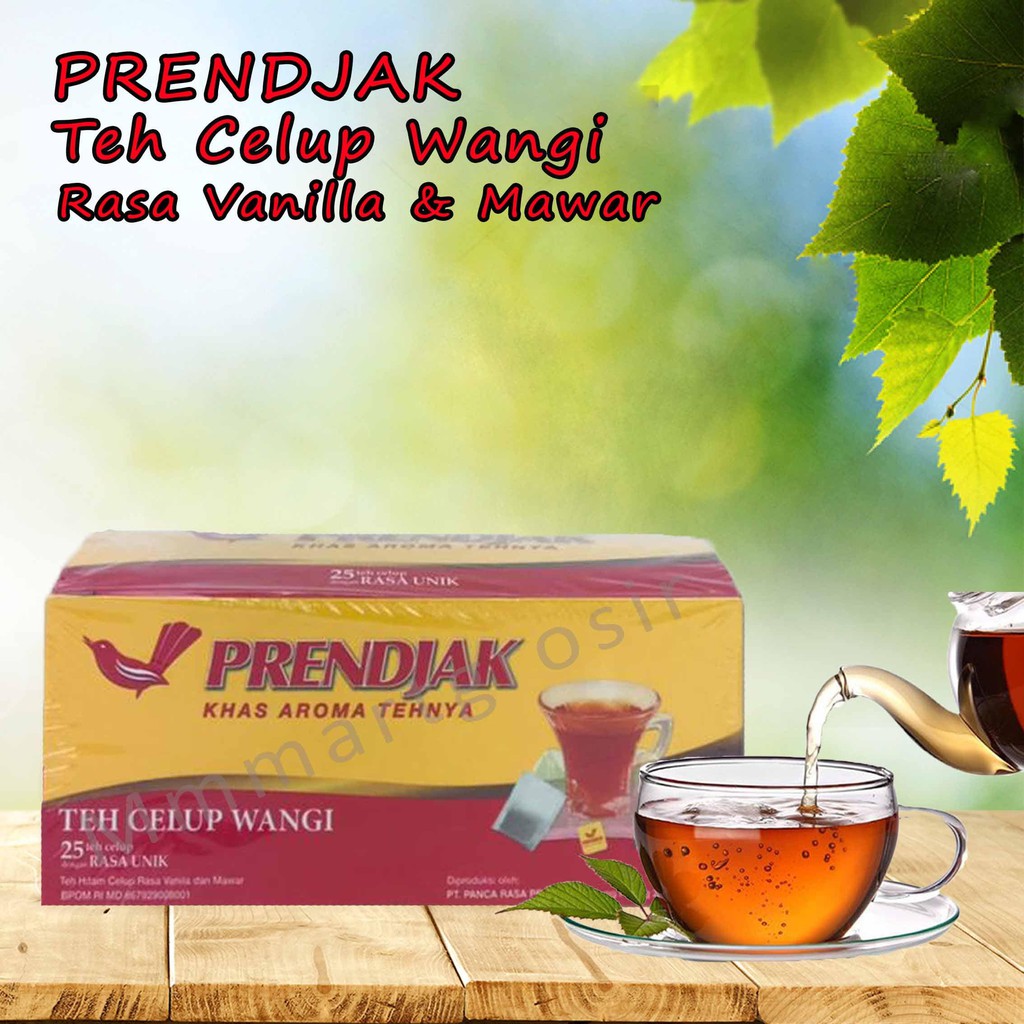 Teh prendjak / Teh celup wangi / 25 saset