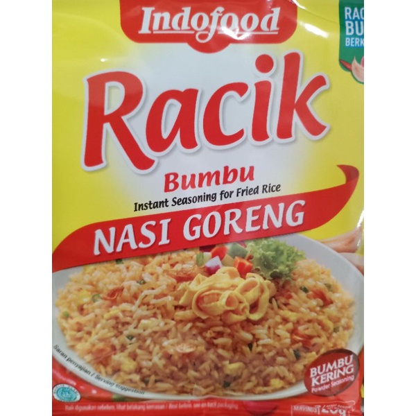 

Racik bumbu nasi goreng 20gr