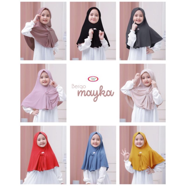 Bergo Daily MAYKA by Yessana Kids | hijab anak