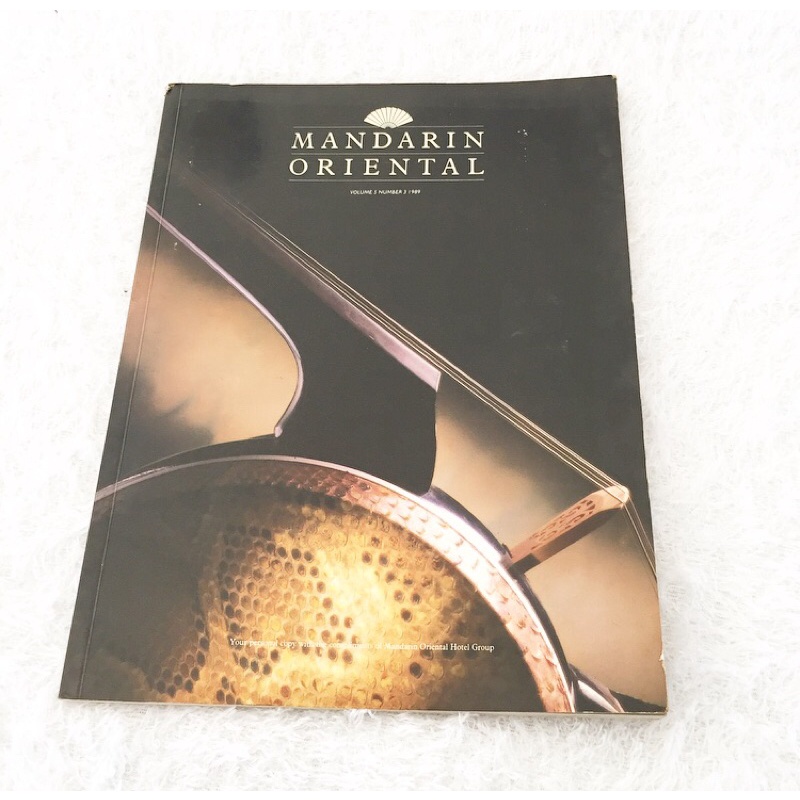 

Original Mandarin Oriental Import Magazine English Majalah Lifestyle and Fashion High End