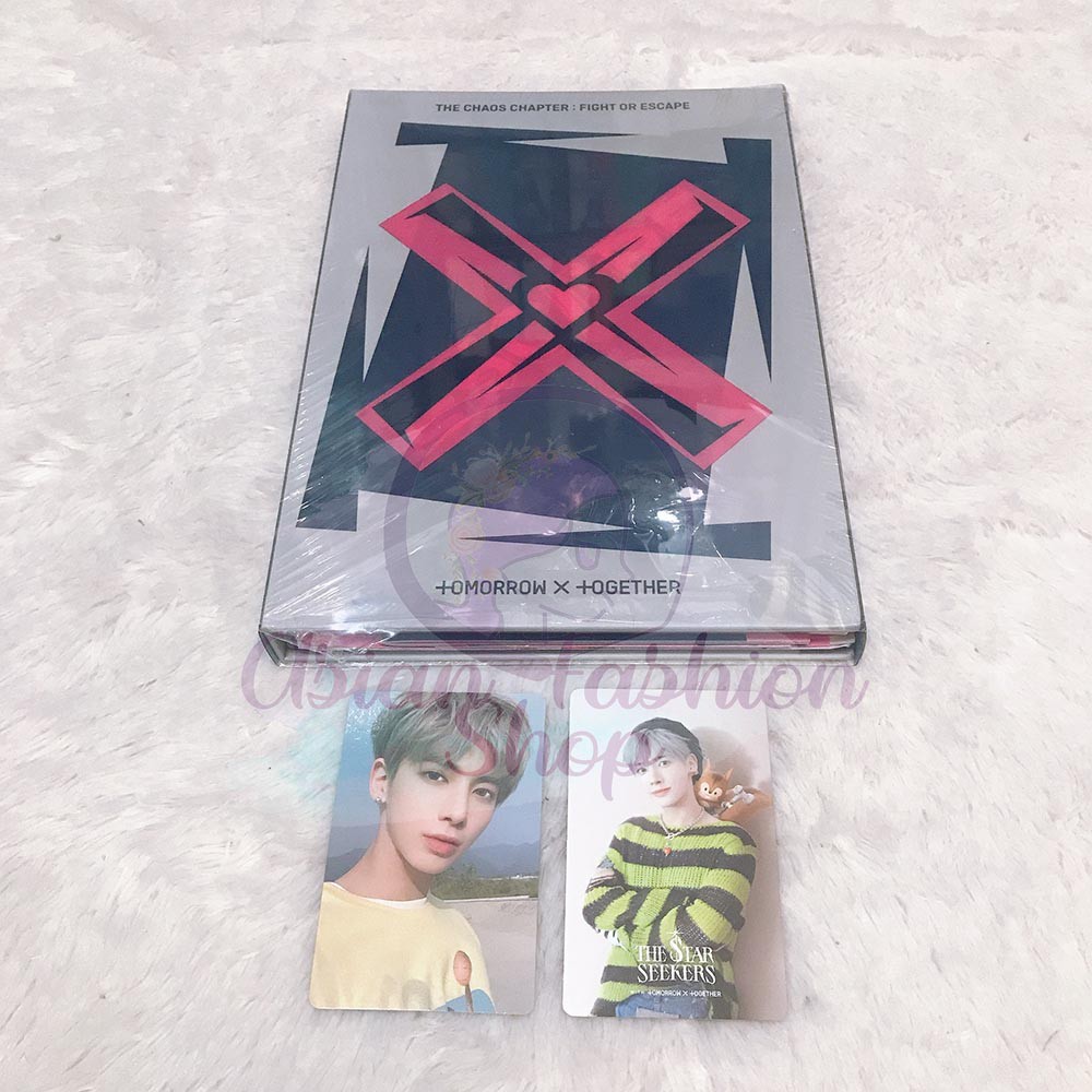 [UNSEALED] TXT The Chaos Chapter : Fight Or Escape Repackaged Album pc Taehyun set Fight ver
