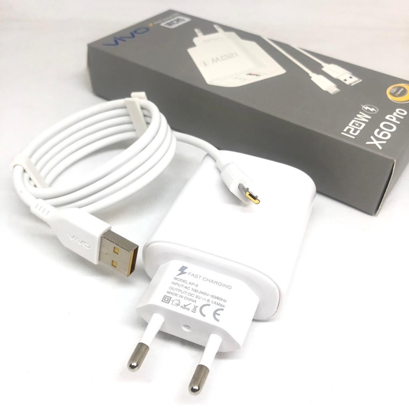 CHARGER VIVO X60Pro NEW FAST CHARGING MICRO TYPE C