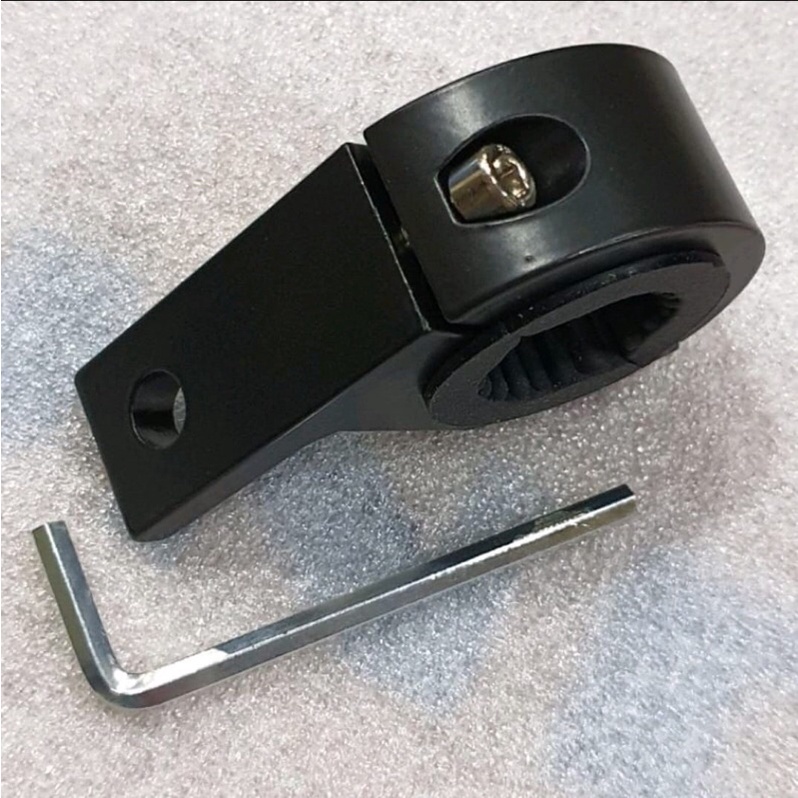 Bracket Breket LED Besi Dudukan Lampu Tembak Stang Motor Crashbar