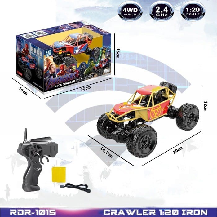 PROMO MAINAN ANAK CRAWLER 1:20 IRON RDR 1015