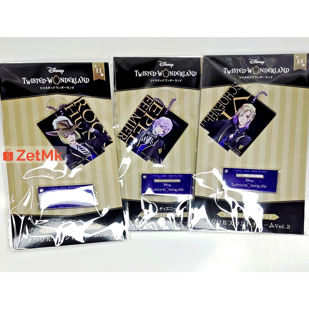 Twisted Wonderland Acrylic Stand Charm Pomefiore Vil Epel Rook