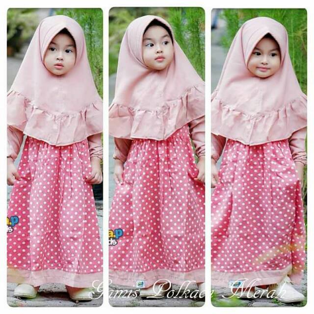 gamis polkacu BAP KIDS