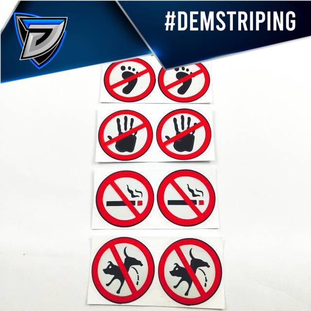 stiker cutting KAMERA TANGAN KAKI INJAK FOTO KENCING isi 2