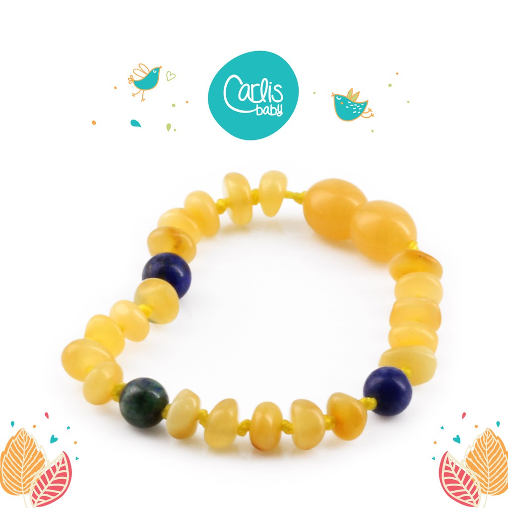 AGL44 Gelang Amber Tumbuh Gigi Bayi By Carlis Baby