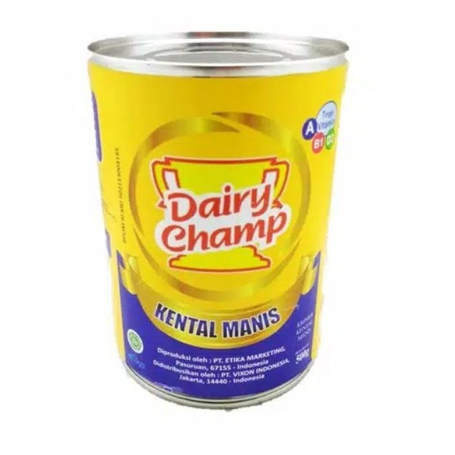 

SUSU KENTAL MANIS DAIRY CHAMP 500gr