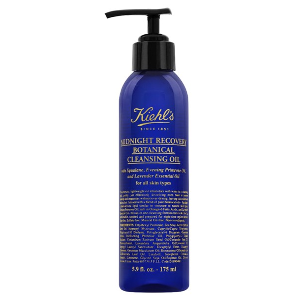 original kiehls midnight recovery botanical cleansing oil 175 ml     by XM Mart skin care