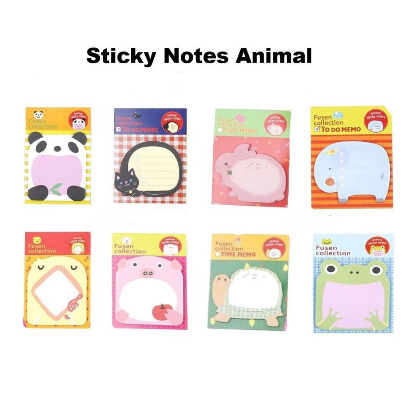 

ANIMAL STICKY NOTES