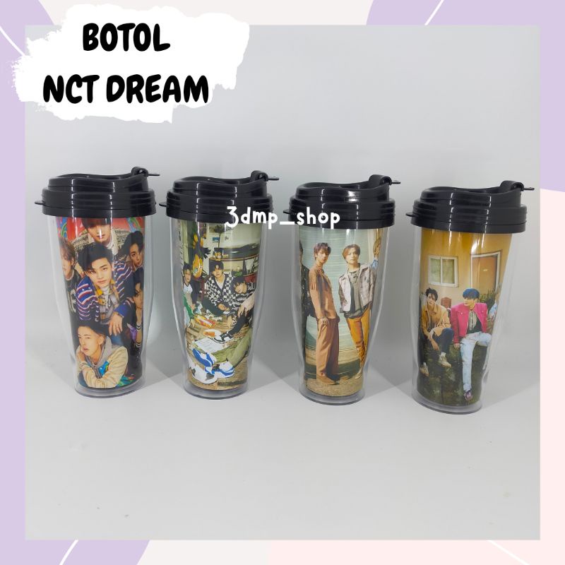 Botol Minum Tumbler NCT2020 NCT U Dream Make A wish Dejavu Misfit hot sauce crazy boring chilling,NCT CANDY