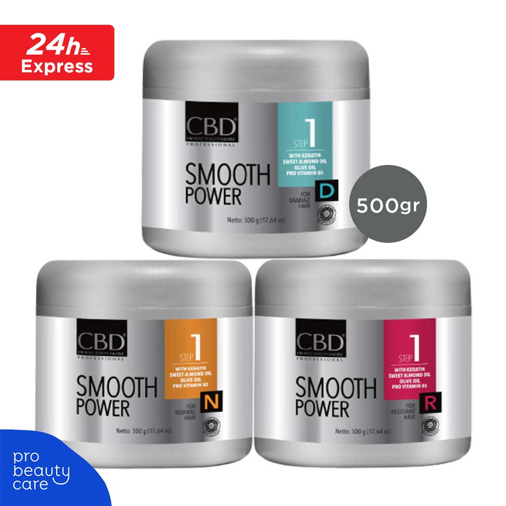 CBD Professional -  Smooth Power Step 1 Normal, Resistant &amp; Damage Hair (500ml)