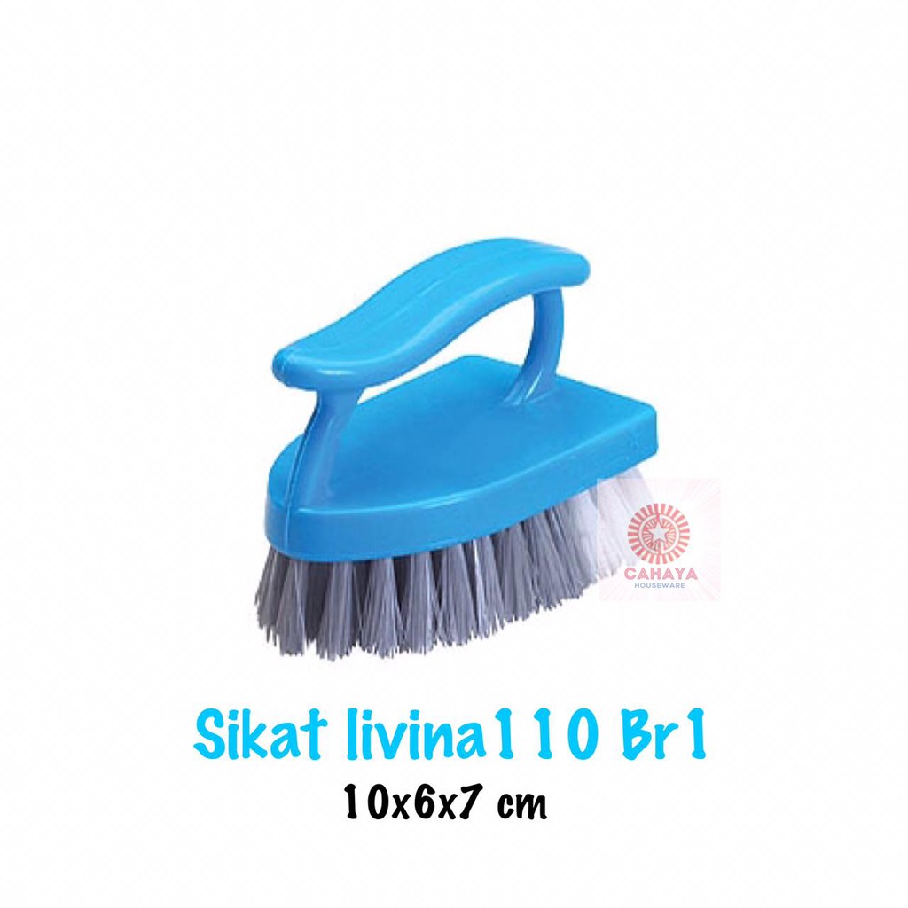  Sikat  Baju Laundry Livina Laundry Brush 110 BR 1 Lion Star 