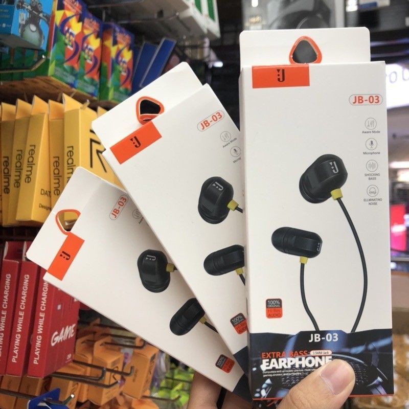 Handfree SK-JB03 Headset JBL Murah Universal Earphone Wired SuperBass Stereo Grosir Murah