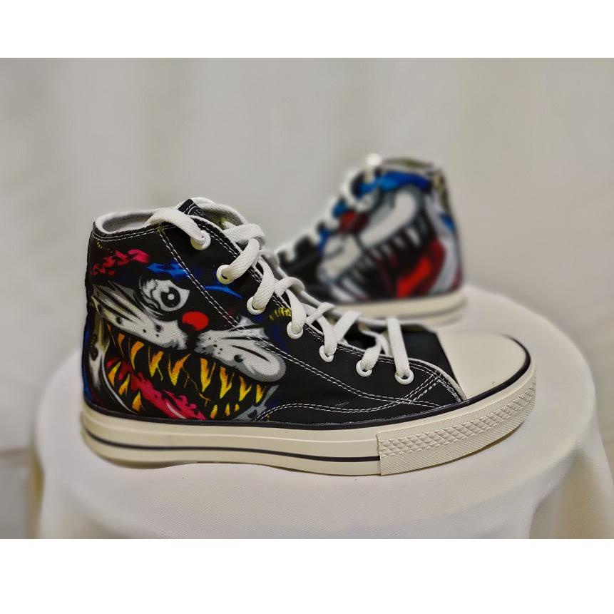 2.2 Full Promo SEPATU SNEAKERS ALLSTAR CONVERSE MOTIF MONSTER DORAEMON SEPATU MURAH KEREN KASUAL OLA