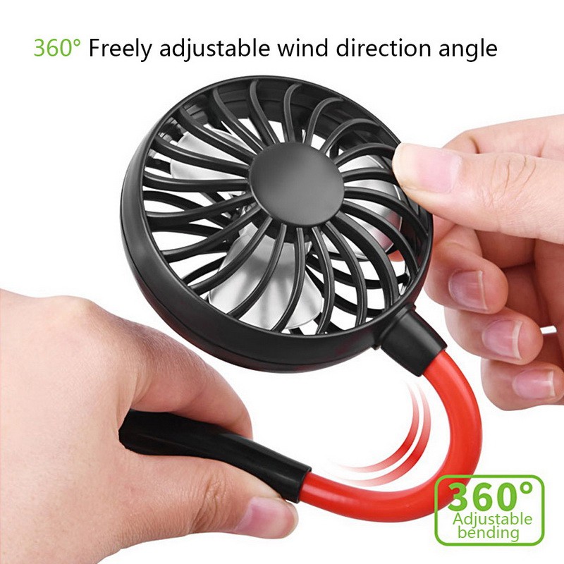 Sport Fan / Kipas Leher / Kipas Olahraga / Outdoor Fan Include Battery