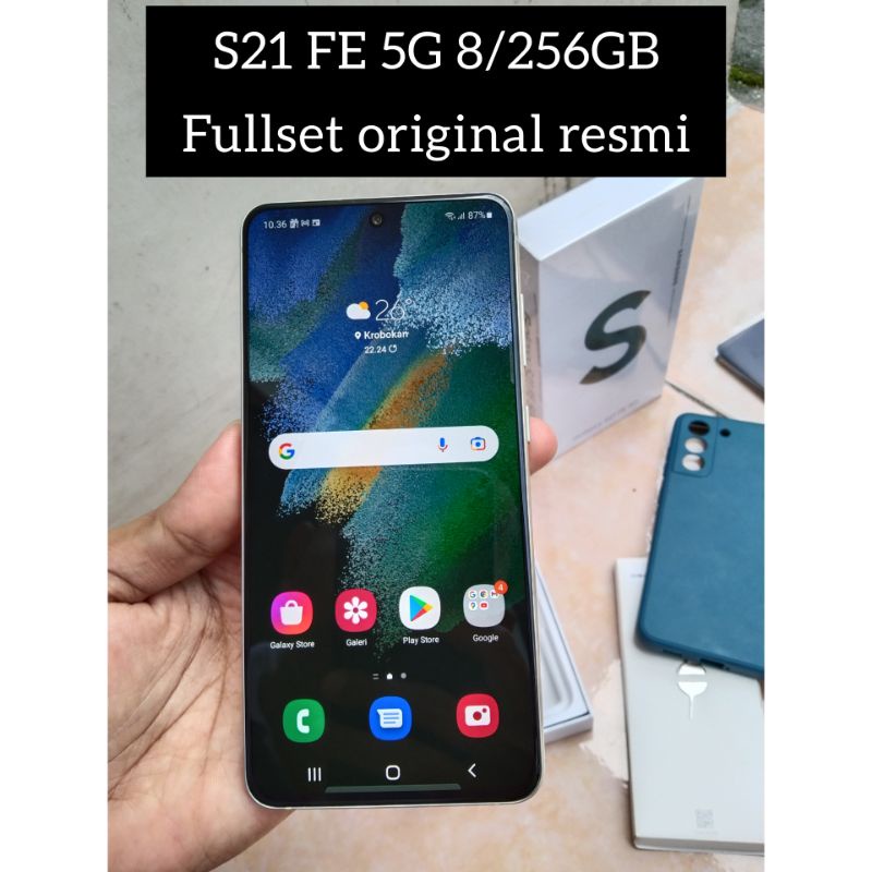 samsung S21 FE 5G 8/256GB fullset original-5