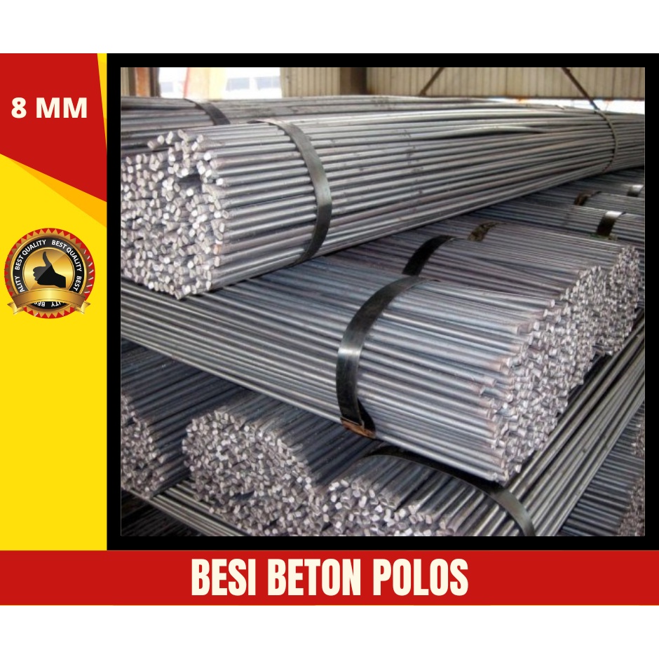 Besi Beton POLOS 8MM