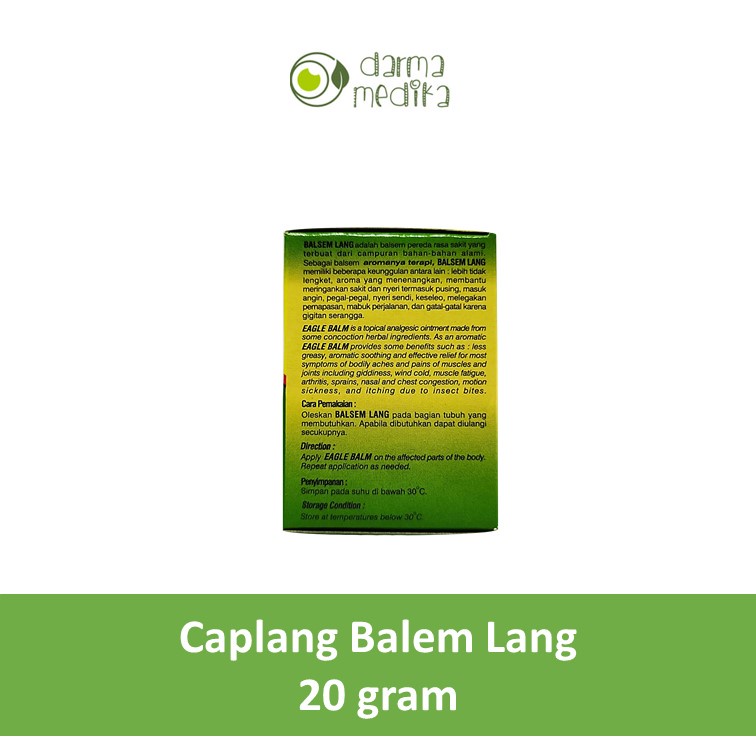 Cap Lang Balsem Balsam Lang 20grm 20gram