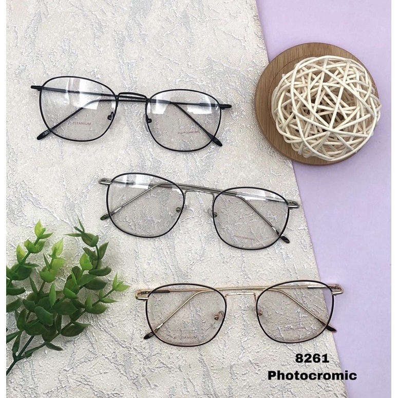 KACAMATA PHOTOCROMIC 8261 TERMURAH