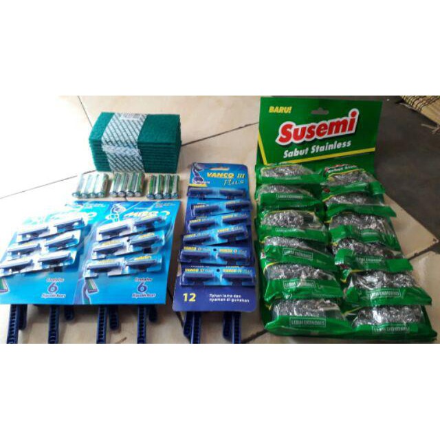 Pisau Cukur Murah 3 Mata Pisau (Pcs)