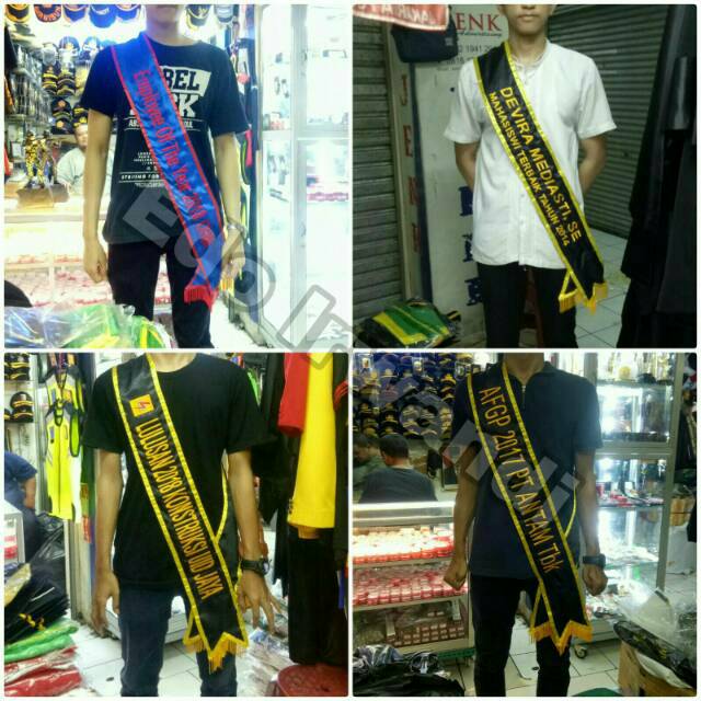 Selempang Wisuda Slempang Wisuda Bordir Berkualitas