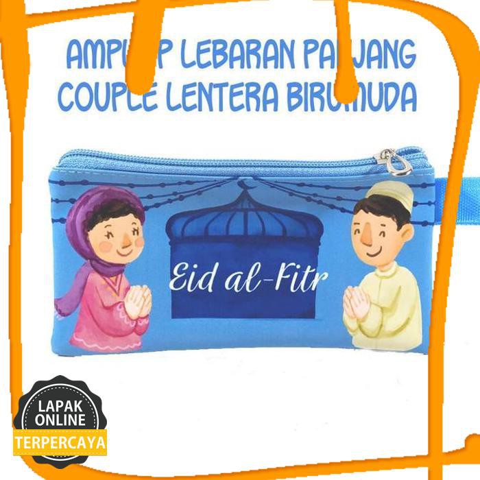 

Hot Sale Dompet Pouch Amplop Angpao Lebaran Panjang Couple Lentera Biru Muda Produk Berkwalitas