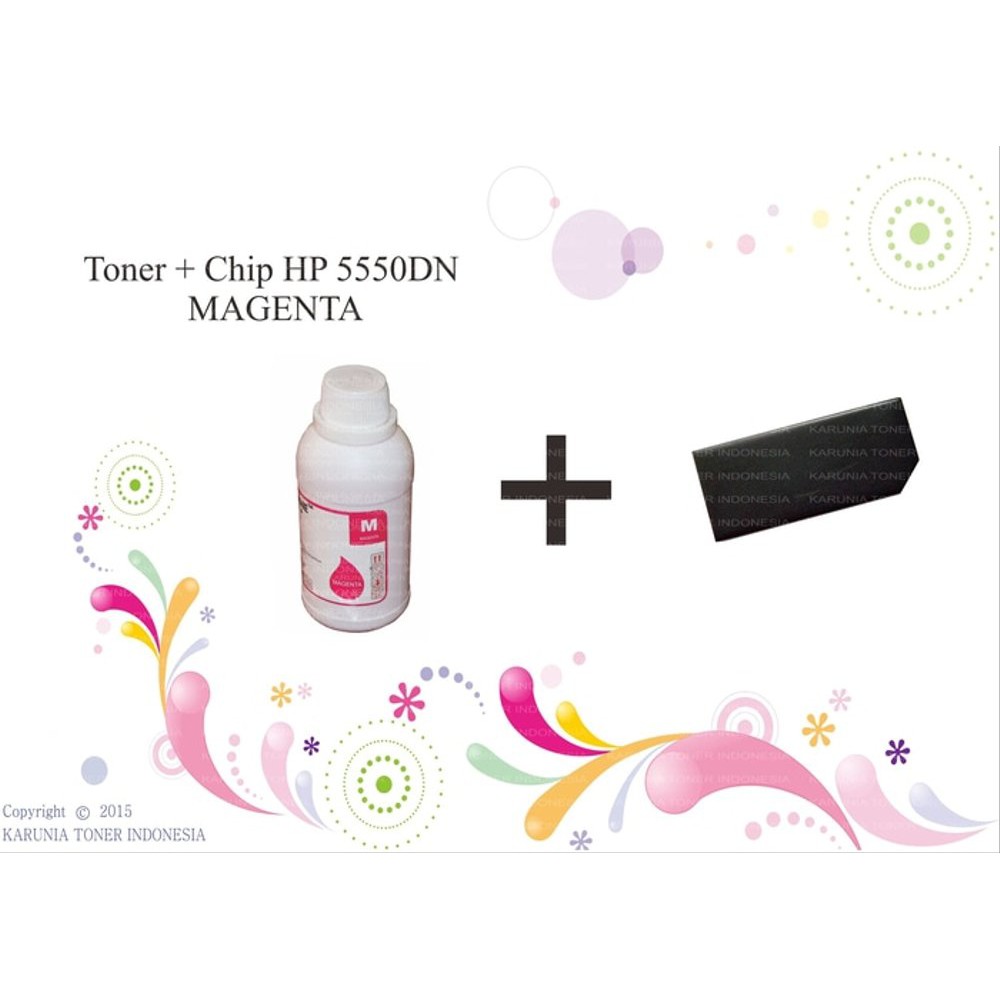 Toner & Chip HP 5550DN MAGENTA