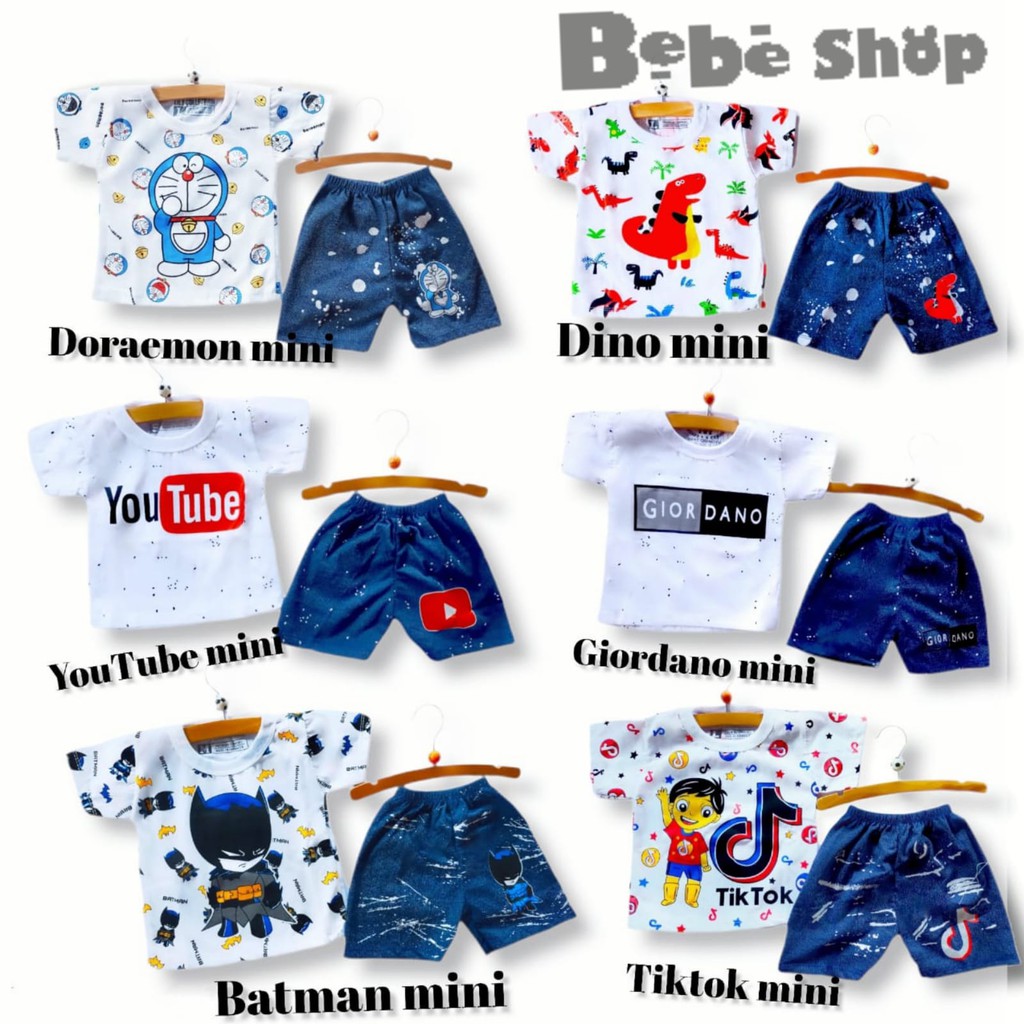 Setelan Baju Anak-Anak Usia 0 Sampai 2 Tahun