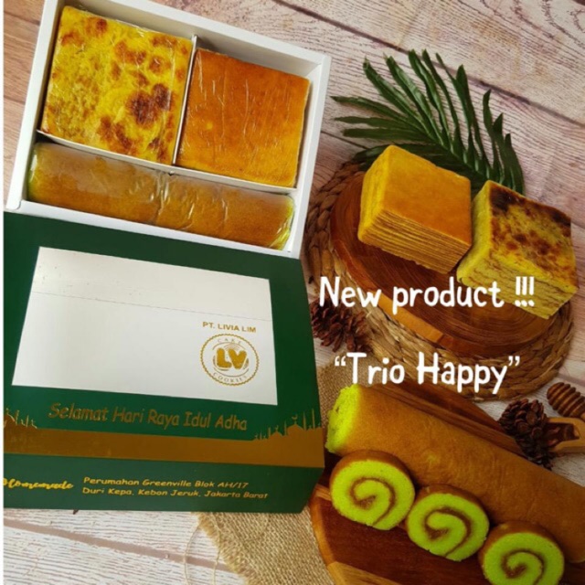 

TRIO HAPPY (lapis ori,maksuba,roll nanas pandan)