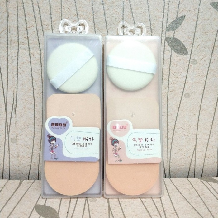 SPONS MAKE UP SET ISI 3 PCS MAKEUP PUFF SPONGE BEAUTY BLENDER