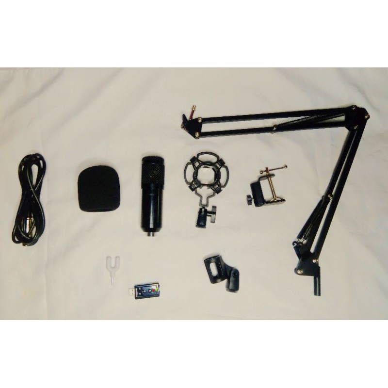 PAKET SUPER LENGKAP Microphone Condenser BM800