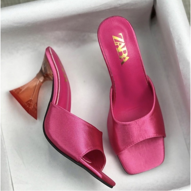 Heels M665 sendal wanita import realpict
