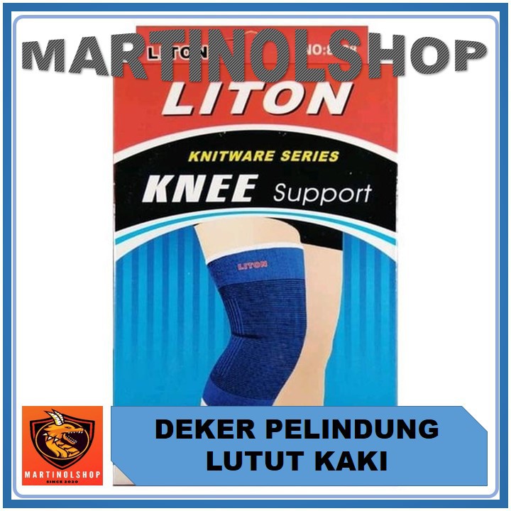 liton knee support 8628/Kaos Kaki Dengkul/Alat Keseleo/Pelindung Lutut