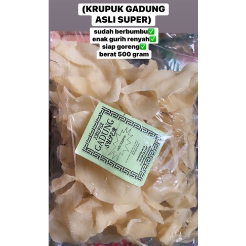 

Krupuk Gadung Keripik Gadung makanan ringan