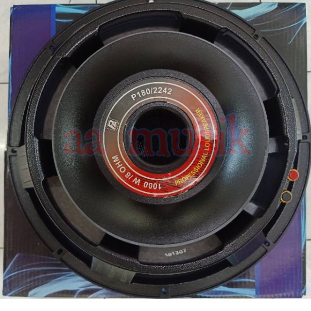 COMPONENT SPEAKER PRECISION DEVICES P180/2242 GRADE A 1000 WATT
