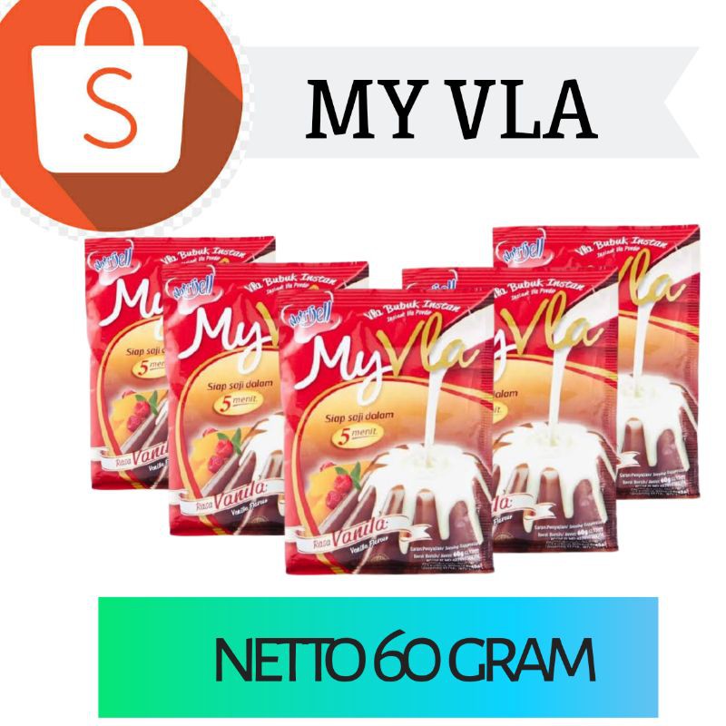 

my vla vanilla nutrijel 60 gram