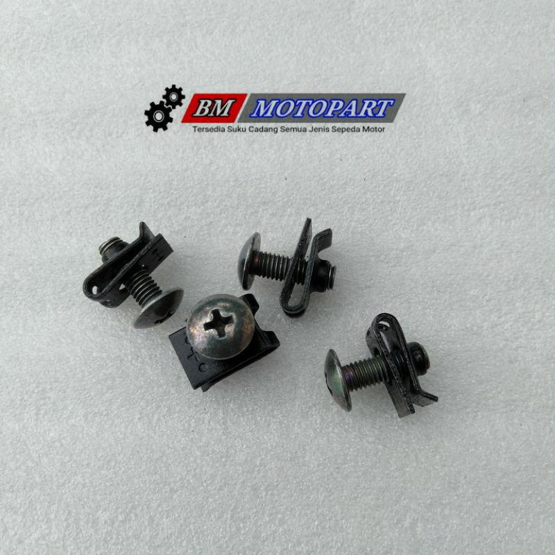 Baut Klip Body Honda Karisma Drat Halus