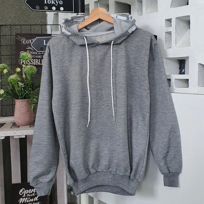 Hoodie Unisex Oversize Good Start Bahan Pleece Terbaru Ala Korean Style