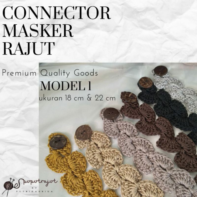 CONNECTOR MASKER RAJUT