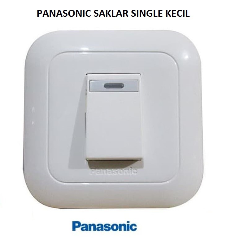 PANASONIC SAKLAR SINGLE 1WAY WEJ5541 WS PANASONIC