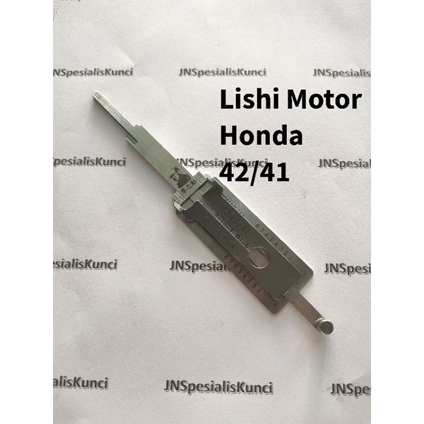 Lishi Hon 42/41 buat motor