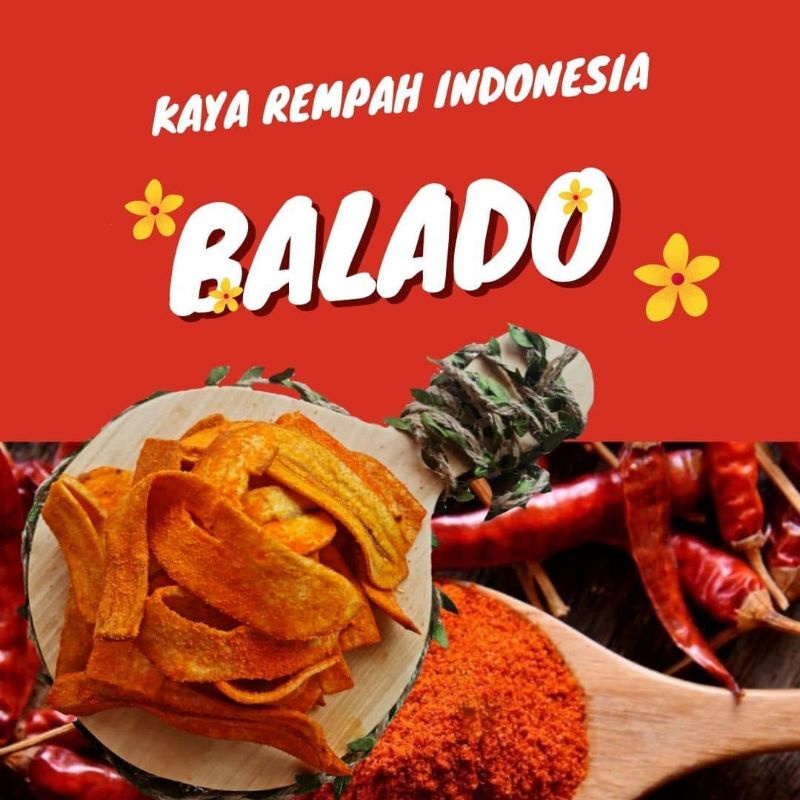 

keripik pisang BALADO || Cemillan ringgan || crispy banget|| pedas keripik pisang kepok || best seller