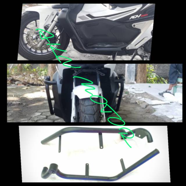 CRASBAR TUBULLAR PELINDUG BODY HONDA ADV 150