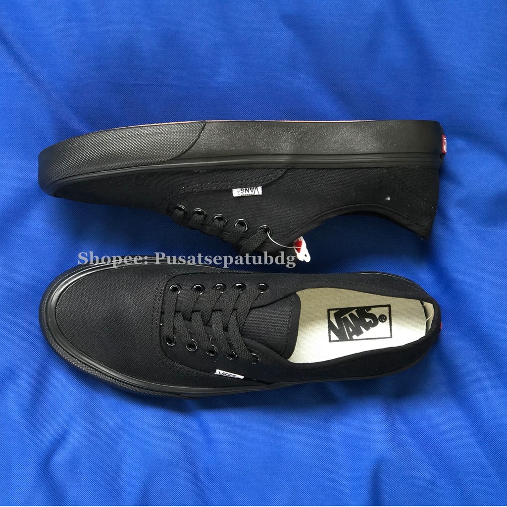 Sepatu Vans Authentic Full Black