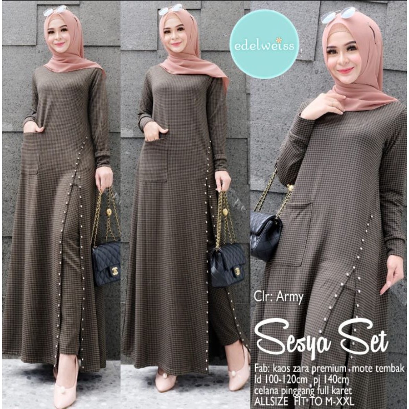 Sesya Set by Edelweiss Mat Kaos zara